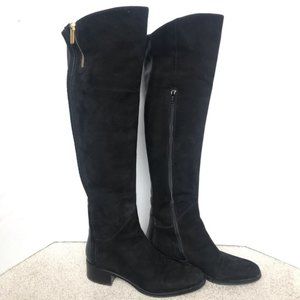 Veto Cuoio Black Heeled Zipper Boots